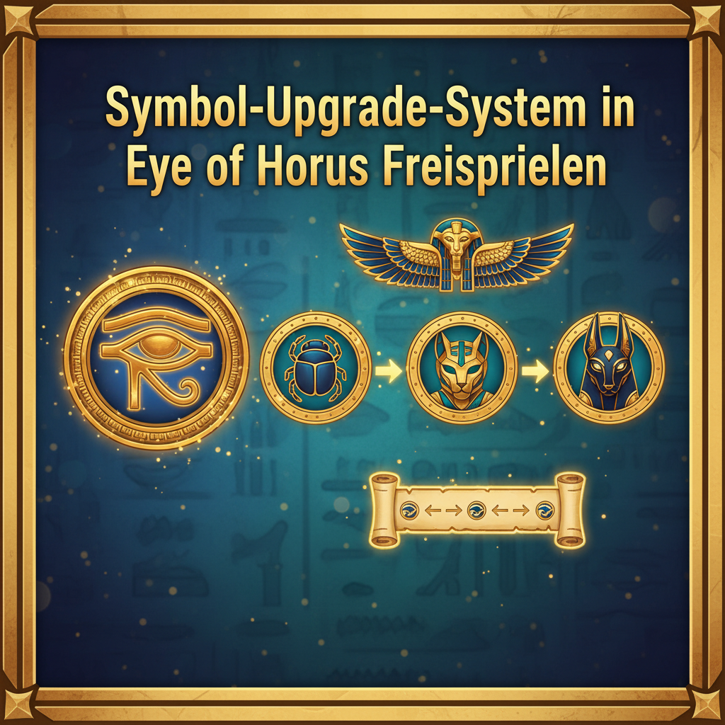Symbol-Upgrade-System in Eye of Horus Freispielen