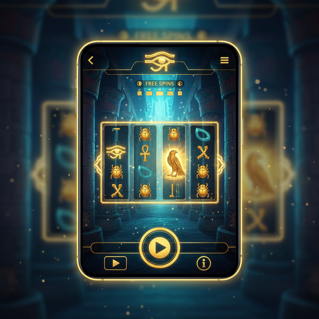 Eye of Horus - Bonusrunde auf dem Handy