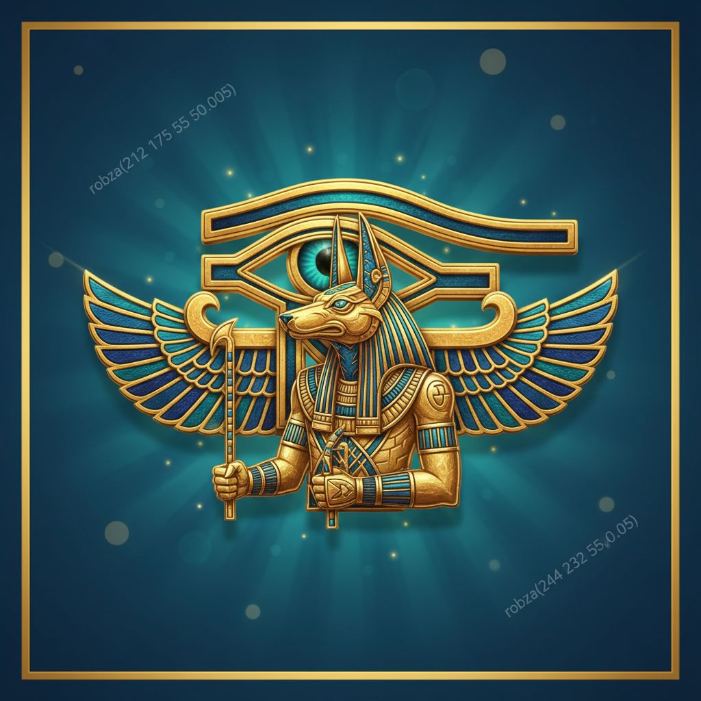 Anubis Symbol in Eye of Horus — zahlt 200x bei 5 Symbolen