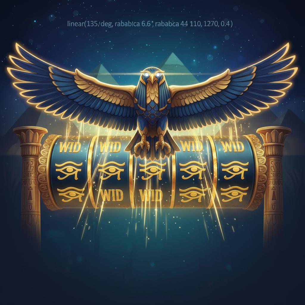 Horus Wild System auf den mittleren Walzen 2, 3 und 4 im Basisspiel